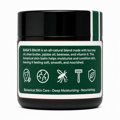 BABA’S BALM Ancestral Tea Tree Skin Balm 2 oz