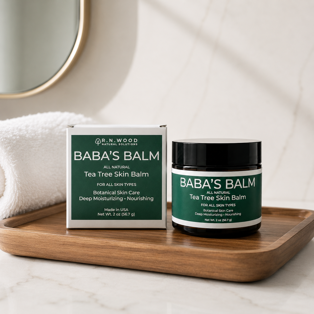 BABA’S BALM Ancestral Tea Tree Skin Balm 2 oz