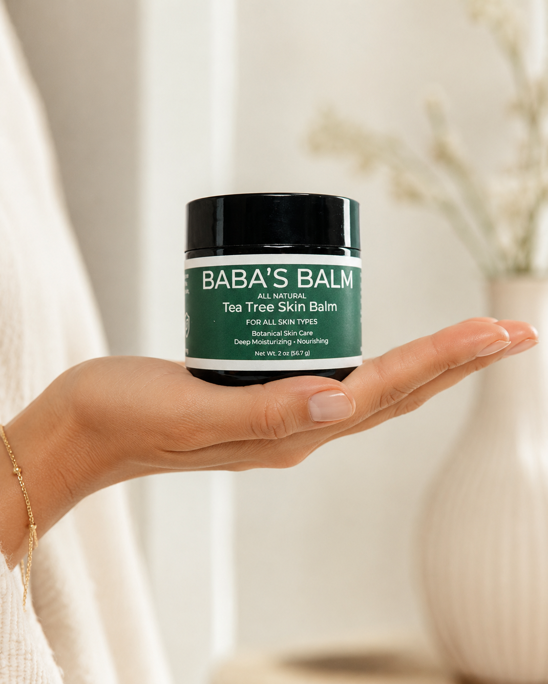 BABA’S BALM Ancestral Tea Tree Skin Balm 2 oz